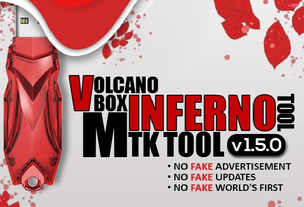 red volcano box