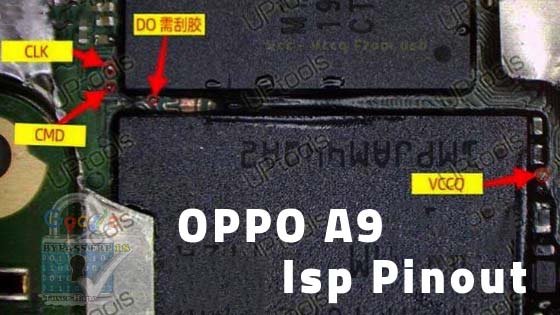 Oppo A9 ISP Pinout hard Reset FRP Bypass - ROM-Provider