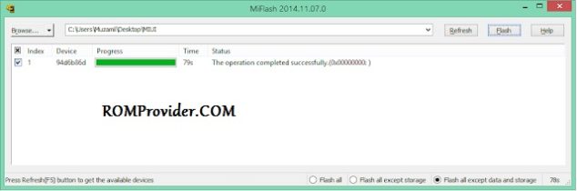 latest mi flash tool