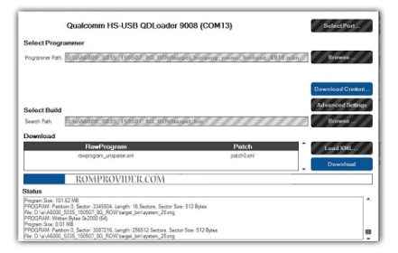 qualcomm flash image loader tool