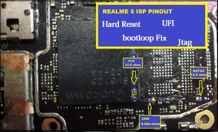 realme 5i isp pinout