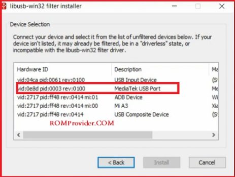 Libusb win32 install filter driver ошибка