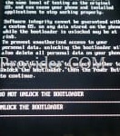 Bootloader unlock confirmation